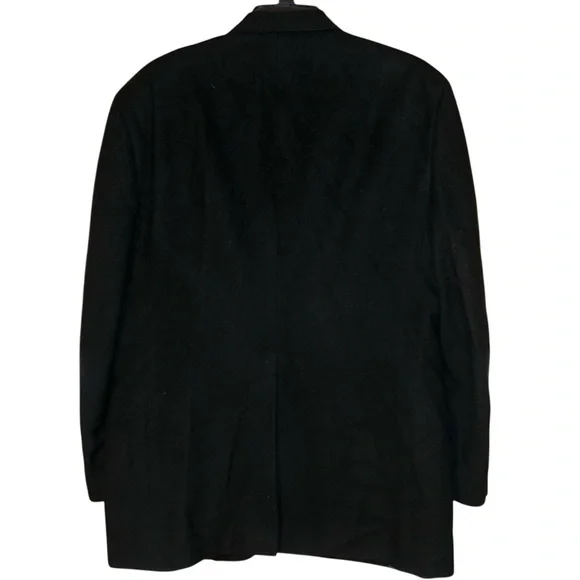 Joseph & Lyman Vtg Camelhair Blazer Union Made in USA Black Mens Classic Read - Picture 2 of 10